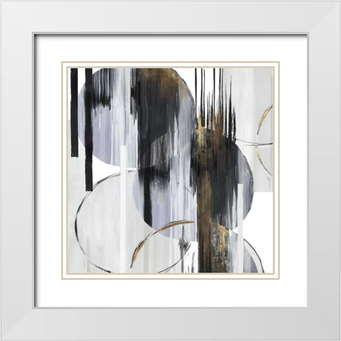 State of MindÂ  White Modern Wood Framed Art Print with Double Matting by Lera