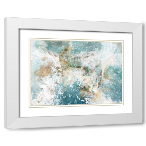 Waking Hour White Modern Wood Framed Art Print with Double Matting by Jacobs, Elle
