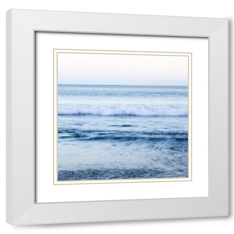 Reflections II White Modern Wood Framed Art Print with Double Matting by Mourier, Lily