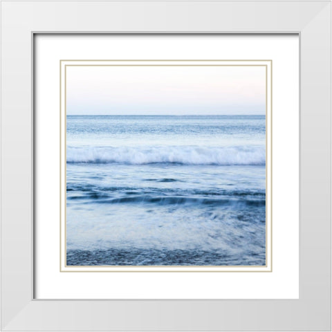 Reflections II White Modern Wood Framed Art Print with Double Matting by Mourier, Lily