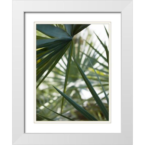 Transcending II White Modern Wood Framed Art Print with Double Matting by Mourier, Lily