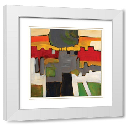 Urban Greys II White Modern Wood Framed Art Print with Double Matting by Pulliam, Mark