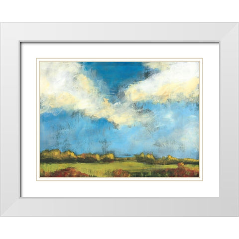 High I White Modern Wood Framed Art Print with Double Matting by Pulliam, Mark