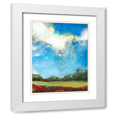 High II White Modern Wood Framed Art Print with Double Matting by Pulliam, Mark