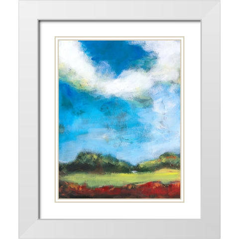 High III White Modern Wood Framed Art Print with Double Matting by Pulliam, Mark