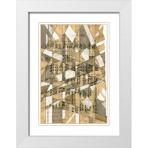 I love our Pleasant School White Modern Wood Framed Art Print with Double Matting by Galapon, Nikki