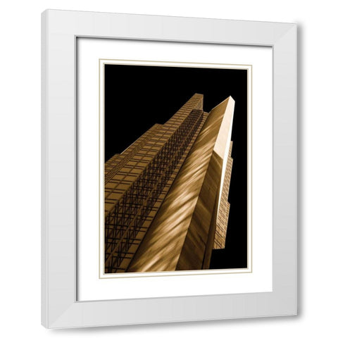 Go With Me  White Modern Wood Framed Art Print with Double Matting by Selfox, Norm