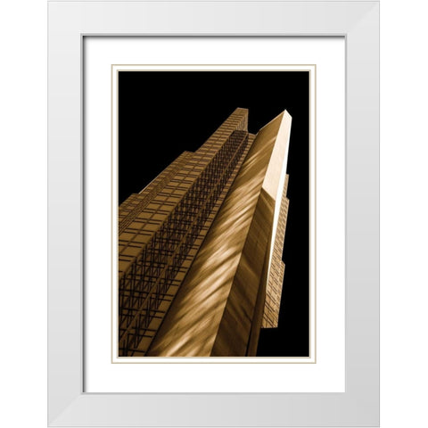 Go With Me  White Modern Wood Framed Art Print with Double Matting by Selfox, Norm