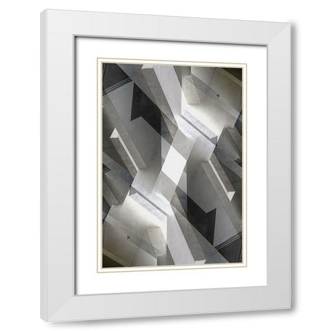 Shutter Speed I  White Modern Wood Framed Art Print with Double Matting by Stelfox, Norm
