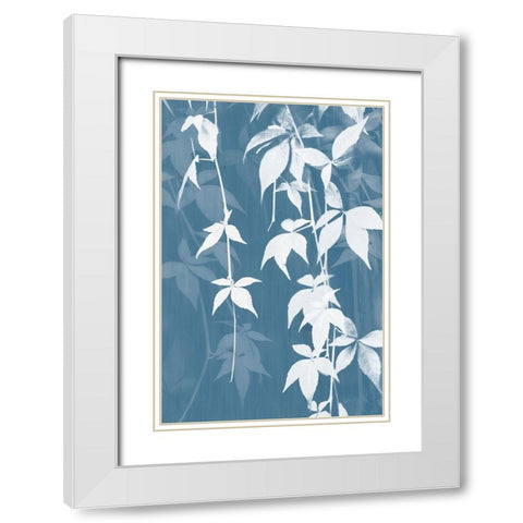 Reductive Vine I  White Modern Wood Framed Art Print with Double Matting by Stelfox, Norm
