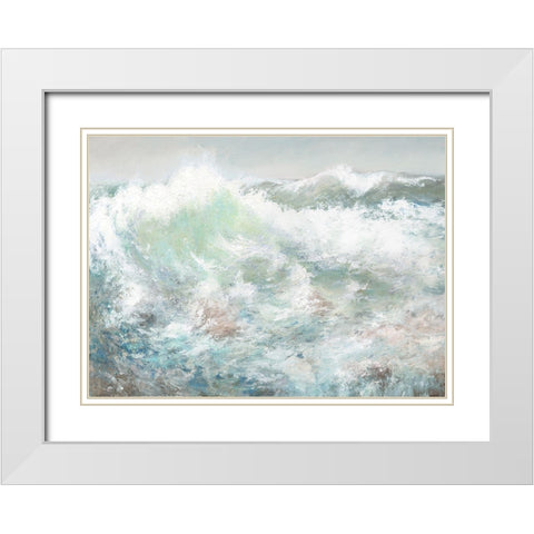 For Your Attention White Modern Wood Framed Art Print with Double Matting by Calameo