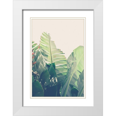 Clear Skies Blush VersionÂ  White Modern Wood Framed Art Print with Double Matting by Orlov, Irena