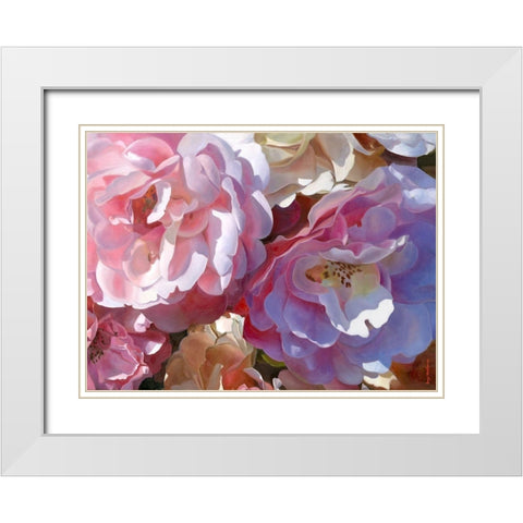 Escapade Ever Fallen In Love? White Modern Wood Framed Art Print with Double Matting by Montana, Enzo