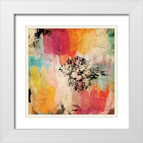 August I White Modern Wood Framed Art Print with Double Matting by Orlov, Irena