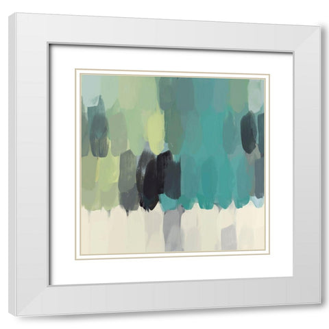 Liquid Wisdom White Modern Wood Framed Art Print with Double Matting by Orlov, Irena
