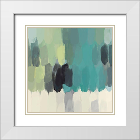 Liquid Wisdom White Modern Wood Framed Art Print with Double Matting by Orlov, Irena