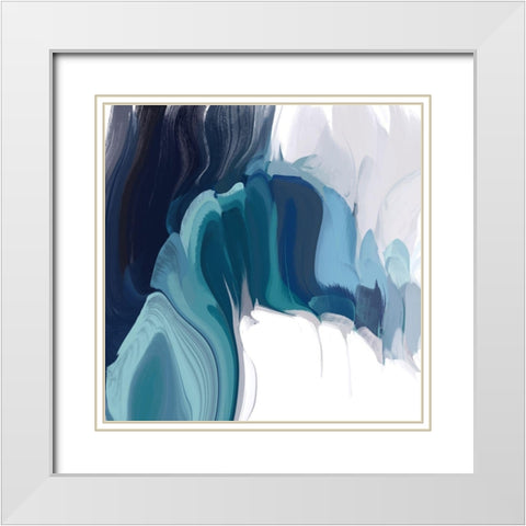 Passage between the rocks I White Modern Wood Framed Art Print with Double Matting by Orlov, Irena
