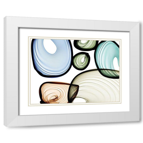 Industrial Feel I  White Modern Wood Framed Art Print with Double Matting by Orlov, Irena