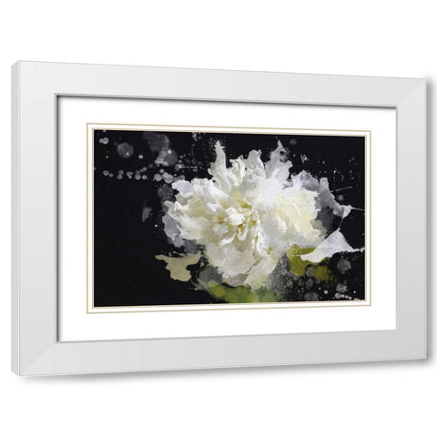 Blow Away on the Wind I White Modern Wood Framed Art Print with Double Matting by Orlov, Irena