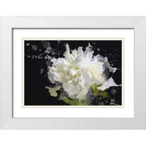 Blow Away on the Wind I White Modern Wood Framed Art Print with Double Matting by Orlov, Irena