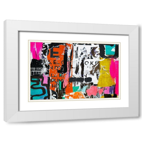 Daily Dose I  White Modern Wood Framed Art Print with Double Matting by Orlov, Irena