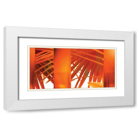 Juicy White Modern Wood Framed Art Print with Double Matting by PI Studio