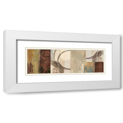 A Lands End White Modern Wood Framed Art Print with Double Matting by PI Studio