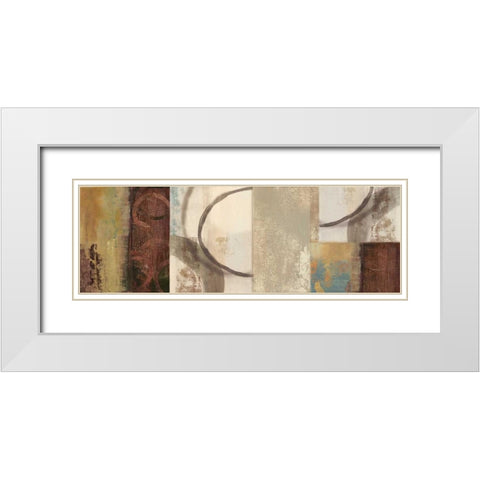 A Lands End White Modern Wood Framed Art Print with Double Matting by PI Studio