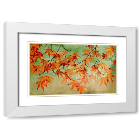 Canopy White Modern Wood Framed Art Print with Double Matting by PI Studio