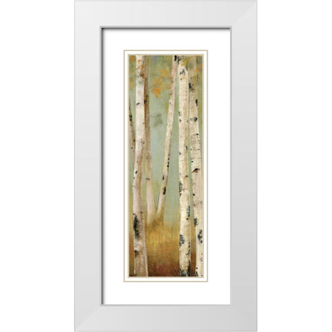 Eco Panel II White Modern Wood Framed Art Print with Double Matting by PI Studio