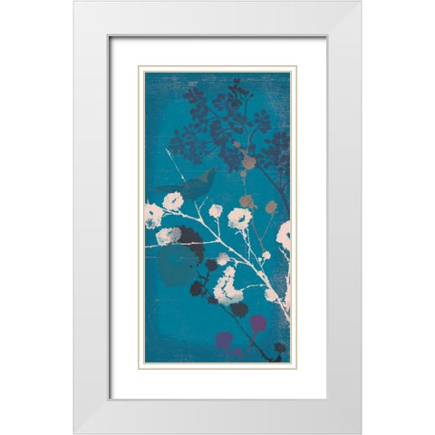 Birds Eye View I White Modern Wood Framed Art Print with Double Matting by PI Studio