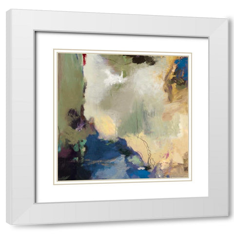 Elegant Mess White Modern Wood Framed Art Print with Double Matting by PI Studio