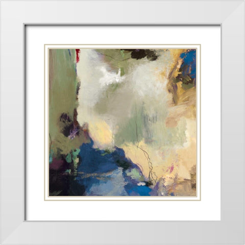 Elegant Mess White Modern Wood Framed Art Print with Double Matting by PI Studio