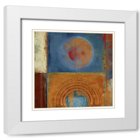 Tweet for Spring I White Modern Wood Framed Art Print with Double Matting by PI Studio