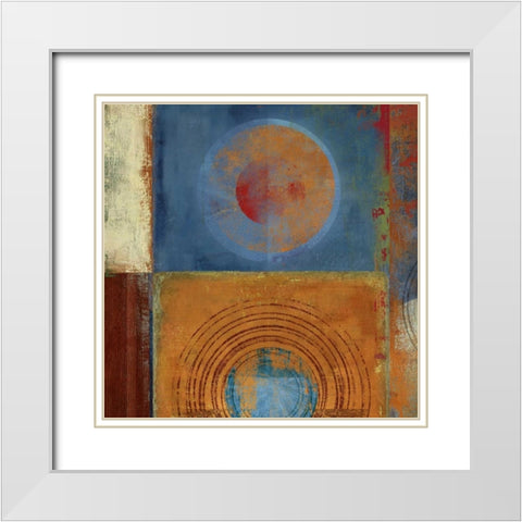 Tweet for Spring I White Modern Wood Framed Art Print with Double Matting by PI Studio