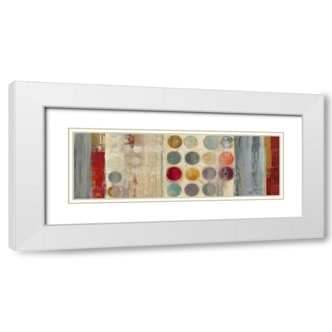 Sundried and Spotted White Modern Wood Framed Art Print with Double Matting by PI Studio