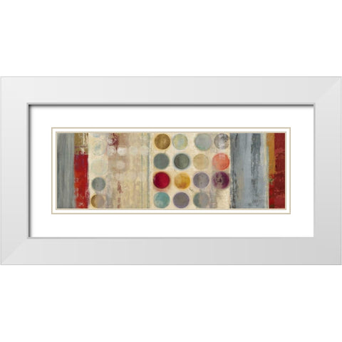 Sundried and Spotted White Modern Wood Framed Art Print with Double Matting by PI Studio