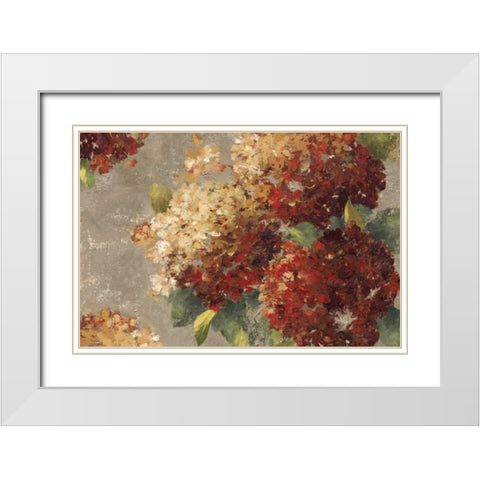 Gisel I White Modern Wood Framed Art Print with Double Matting by PI Studio