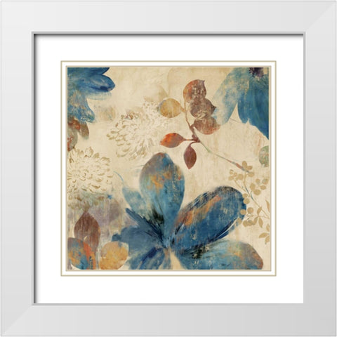 Intuitive Moment II White Modern Wood Framed Art Print with Double Matting by PI Studio