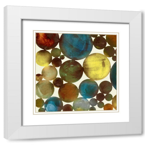Igniting Fantasies I White Modern Wood Framed Art Print with Double Matting by PI Studio