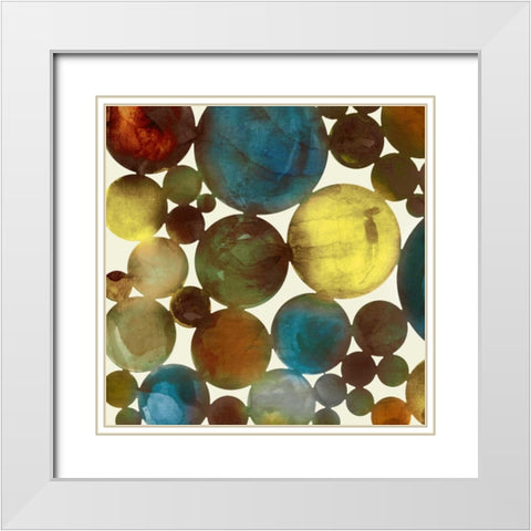 Igniting Fantasies I White Modern Wood Framed Art Print with Double Matting by PI Studio