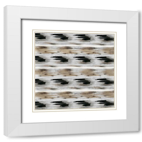 Loft I White Modern Wood Framed Art Print with Double Matting by PI Studio