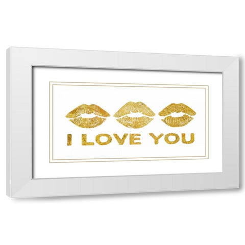 You are my sunshine Border White Modern Wood Framed Art Print with Double Matting by PI Studio