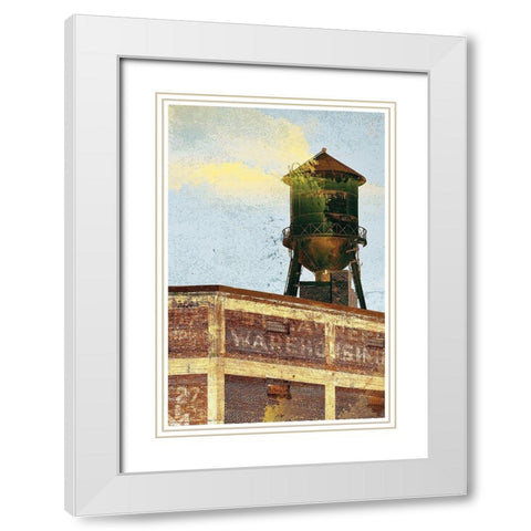 Warehouse White Modern Wood Framed Art Print with Double Matting by Normand, Pascal