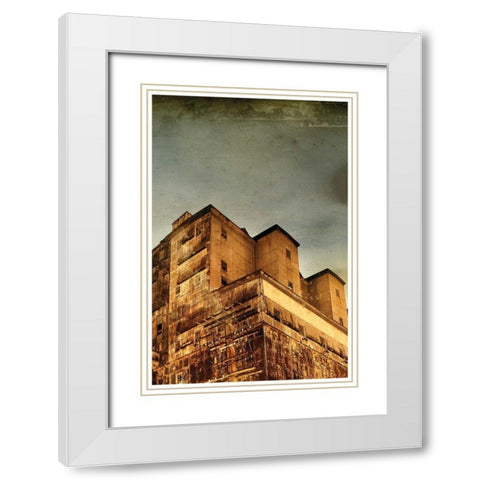 Reflector II White Modern Wood Framed Art Print with Double Matting by Normand, Pascal