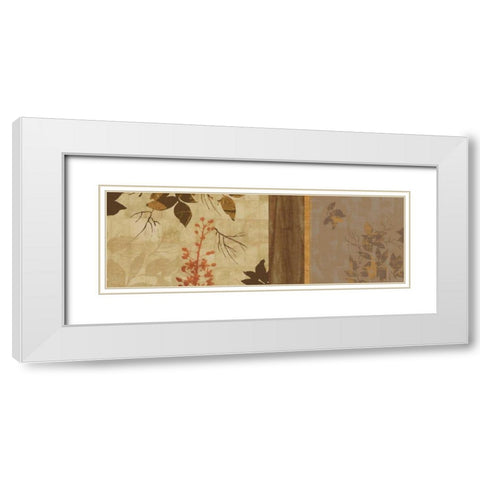 Warm Soil White Modern Wood Framed Art Print with Double Matting by Pearce, Allison
