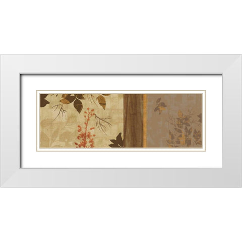 Warm Soil White Modern Wood Framed Art Print with Double Matting by Pearce, Allison