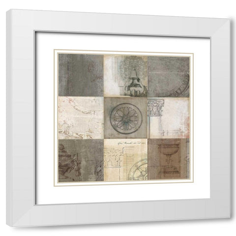 In Due Time - Oversize White Modern Wood Framed Art Print with Double Matting by Pearce, Allison