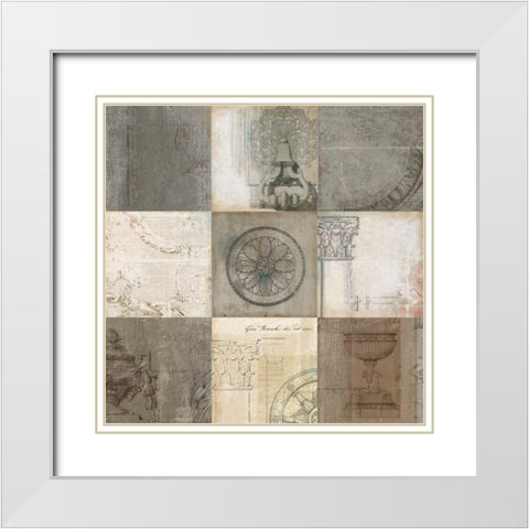 In Due Time - Oversize White Modern Wood Framed Art Print with Double Matting by Pearce, Allison