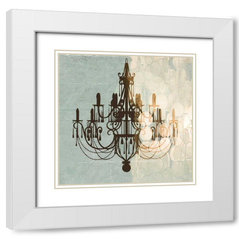 In the Spotlight I White Modern Wood Framed Art Print with Double Matting by Pearce, Allison